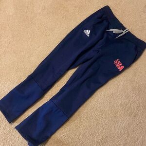 Adidas USA Warm Up Pants Size M